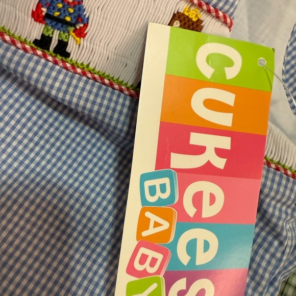 NWT Smocked Frog Prince Longalls - Picture 9 of 9